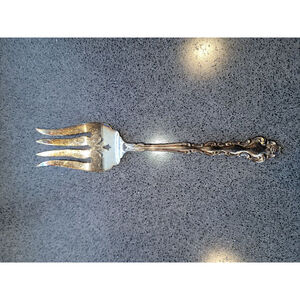Oneida Community BEETHOVEN Cold Meat Serving Fork Silverplate Betty Crocker